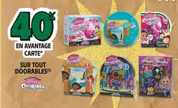 Intermarché DOORABLES 40% en avantage carte sur tout Doorables offre