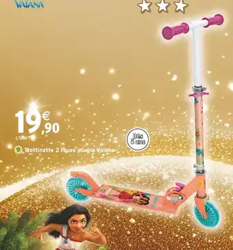 Intermarché Mondo Trottinette 2 roues pliable offre