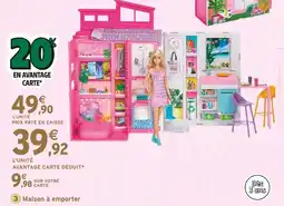 Intermarché Barbie Maison à emporter offre