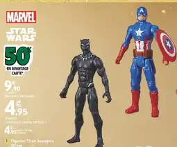 Intermarché MARVEL Figurine Titan Avengers Black Panther offre