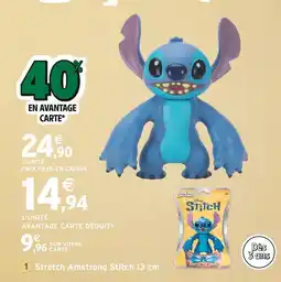 Intermarché Stretch Amstrong Stitch 13 cm offre