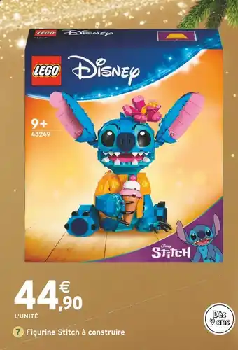 Intermarché LEGO Figurine Stitch à construire offre