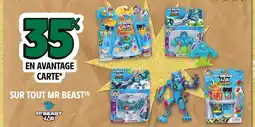 Intermarché MR BEAST 35% EN AVANTAGE CARTE SUR TOUT MR BEAST offre