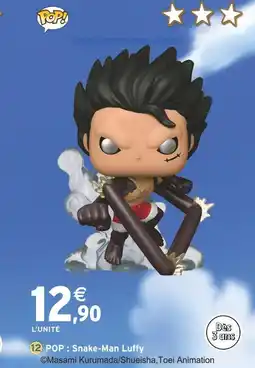 Intermarché Pop Snake-Man Luffy offre