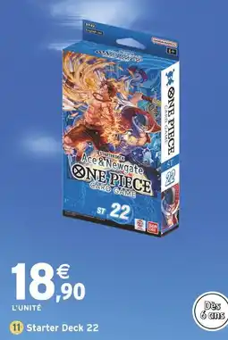 Intermarché BANDAI Starter Deck 22 offre