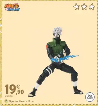 Intermarché Figurine Naruto 17 cm offre