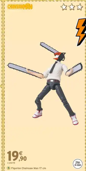 Intermarché Chainsaw Man Figurine 17 cm offre