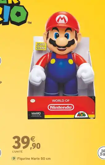 Intermarché Figurine Mario 50 cm offre