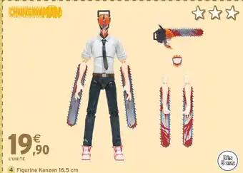 Intermarché Chainsaw Man Figurine Kanzen 16.5 cm offre