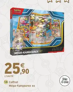 Intermarché POKEMON Coffret méga-kangourex ex offre
