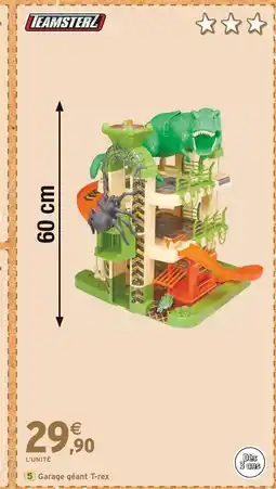 Intermarché TEAMSTERZ Garage géant T-rex offre
