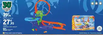 Intermarché HOT WHEELS Piste multi crash et looping offre