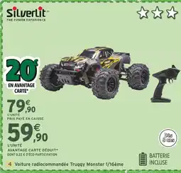 Intermarché Voiture radiocommandée Truggy Monster offre