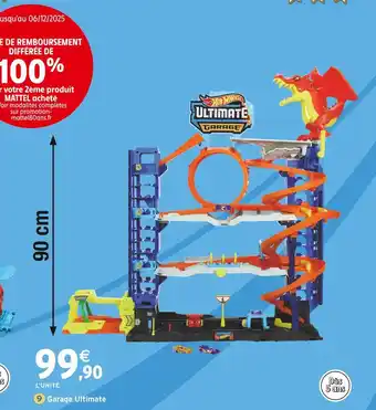Intermarché HOT WHEELS Garage Ultimate offre