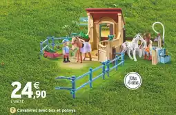Intermarché Cavalières avec box et poneys offre