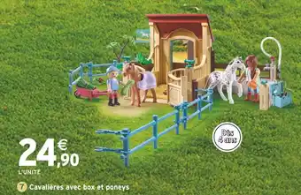 Intermarché Cavalières avec box et poneys offre