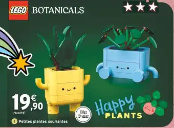Intermarché LEGO Petites plantes souriantes offre