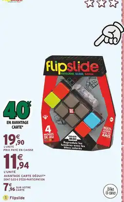Intermarché Flipslide offre