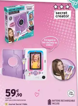 Intermarché Journal Secret Vidéo offre