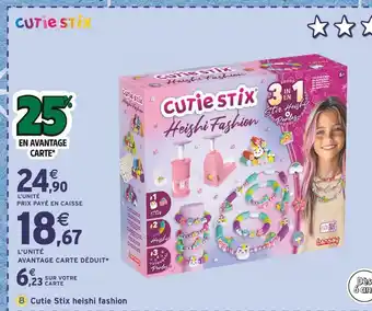 Intermarché LANSAY Cutie Stix Heishi Fashion offre