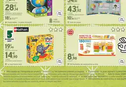 Intermarché CLEMENTONI 40% en avantage carte sur tout clementoni science & jeu offre