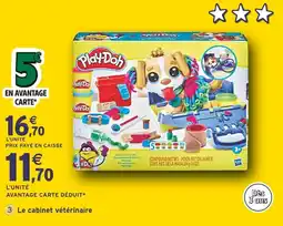 Intermarché Play-Doh Le cabinet vétérinaire offre