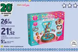 Intermarché MINI DELICES Atelier choco-guimauve offre