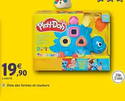 Intermarché PLAY-DOH Dino des formes et couleurs offre
