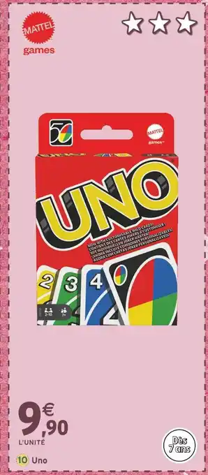 Intermarché MATTEL Uno offre