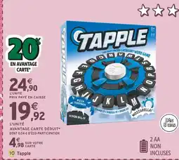 Intermarché Mozzarella ! Tapple offre