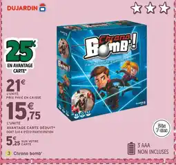 Intermarché Dujardin Chrono Bomb offre
