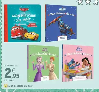 Intermarché Hachette Jeunesse Mon histoire du soir offre