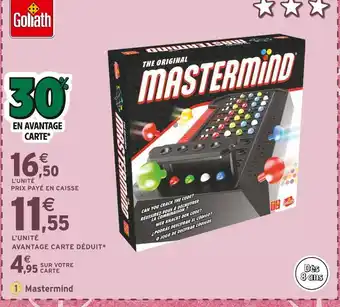 Intermarché Goliath Mastermind offre