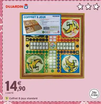 Intermarché DUJARDIN Coffret 8 jeux standard offre