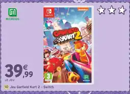 Intermarché Jeu Garfield Kart 2 offre
