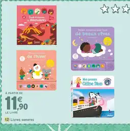 Intermarché MILAN / PLAYBAC / LAROUSSE Écoute et découvre les dinosaures offre