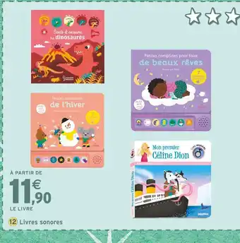 Intermarché MILAN / PLAYBAC / LAROUSSE Écoute et découvre les dinosaures offre