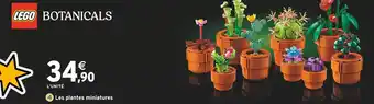 Intermarché LEGO Les plantes miniatures offre