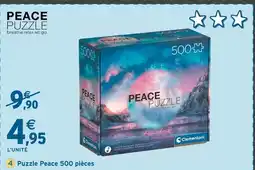 Intermarché CLEMENTONI Puzzle Peace 500 pièces offre