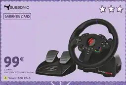 Intermarché Subsonic Volant 220 RS-5 offre