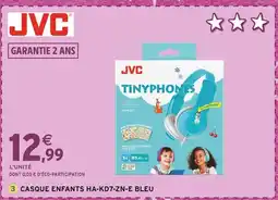 Intermarché JVC Casque Enfants offre