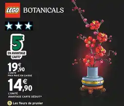 Intermarché LEGO Les fleurs de prunier offre