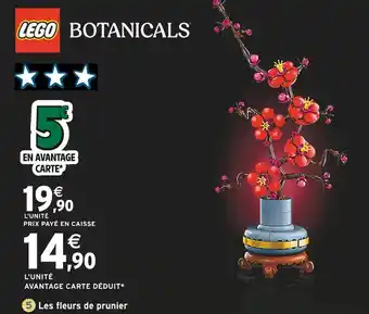 Intermarché LEGO Les fleurs de prunier offre