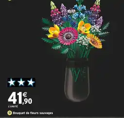 Intermarché LEGO Bouquet de fleurs sauvages offre