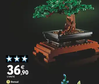 Intermarché LEGO Bonsaï offre