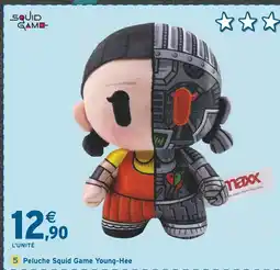Intermarché SQUID GAME Peluche squid game young-hee yume offre