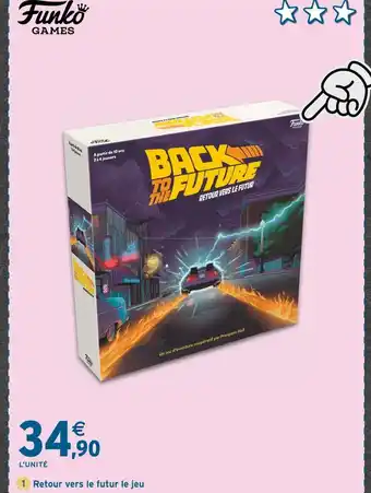 Intermarché Funko Games Retour vers le futur le jeu offre