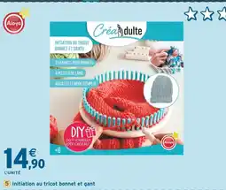 Intermarché Aloya Initiation au tricot bonnet et gant offre