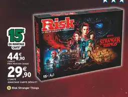 Intermarché Risk Risk Stranger Things offre