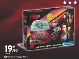 Intermarché CLEMENTONI The Upside Down Terrarium Stranger Things offre